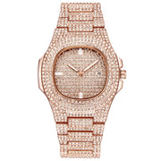 Mens Watches Fashion Luxury Diamond Brand