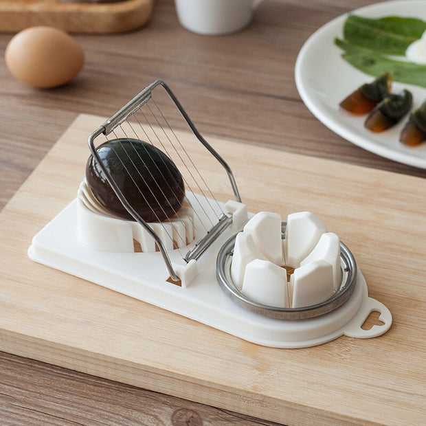 Egg Cutter Fancy Egg Slicer Practical Kitchen Gadgets