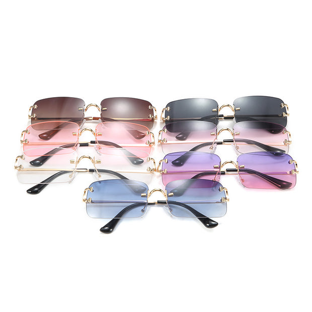 Stylish Cut Edge Sunglasses For Women