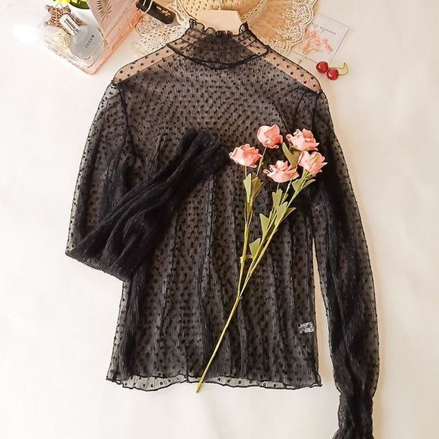 New Transparent Korean Loose Women Lace
