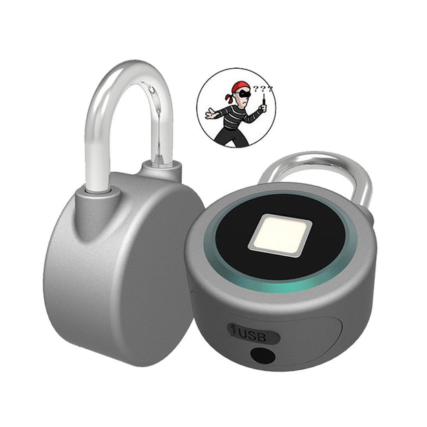 Fingerprint Smart Keyless Lock Anti-Theft Padlock Door Lock