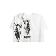 Free woman like shirt man