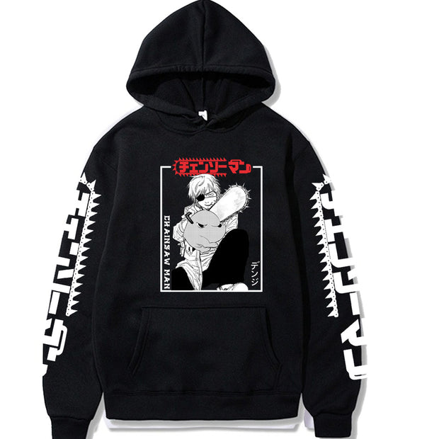 Chainsaw Man Denji Hoodie Sweatshirt