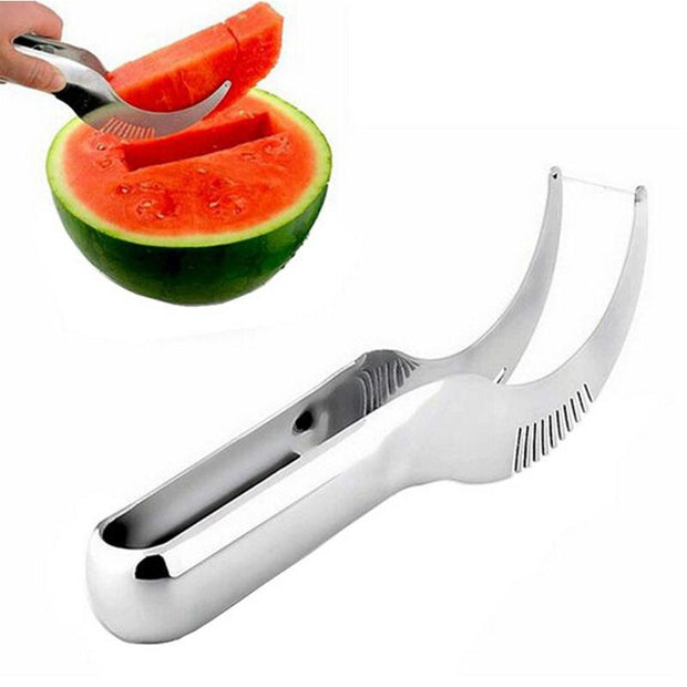 Stainless Steel Watermelon Slicer Corer Server Melon Smart Slicer