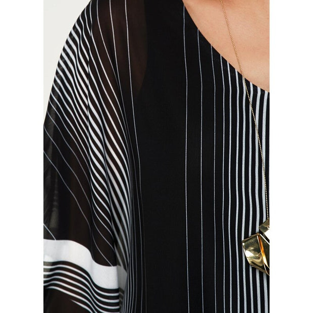 Summer New Women Chiffon Blouses V-Neck