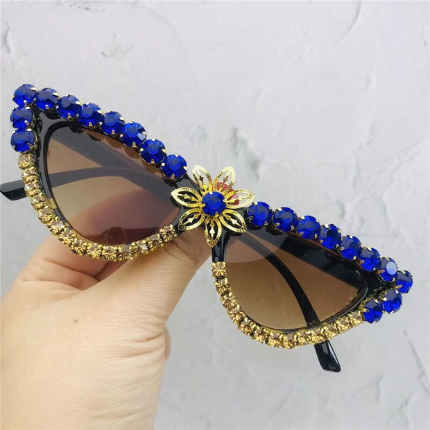 Diamond Sunglasses For Women Luxury Brand