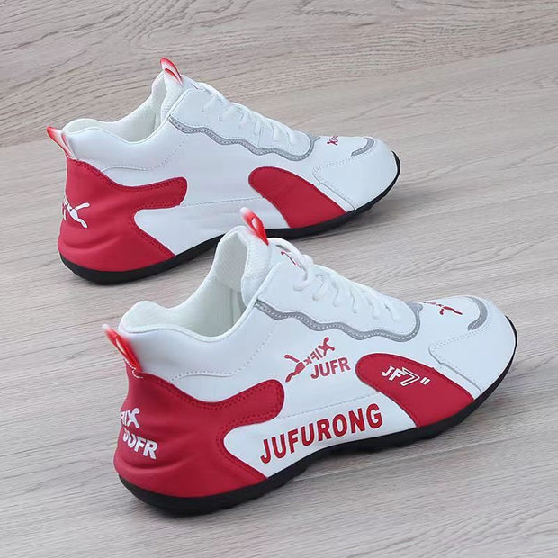 New Breathable Ladies Lace Up Sports Platform Sneakers
