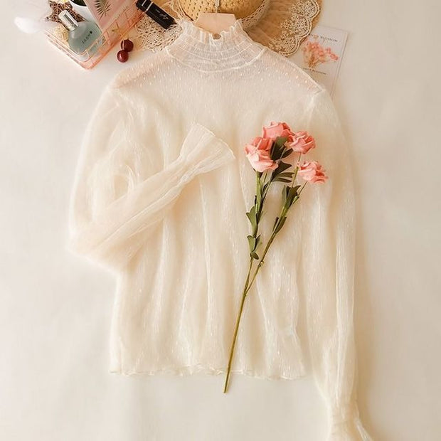 New Transparent Korean Loose Women Lace