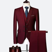 Wedding Prom Suit Green Slim Fit Tuxedo Men Formal Business Work Wear Suits