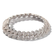 Hot selling hip-hop micro inlaid zircon bracelet for men