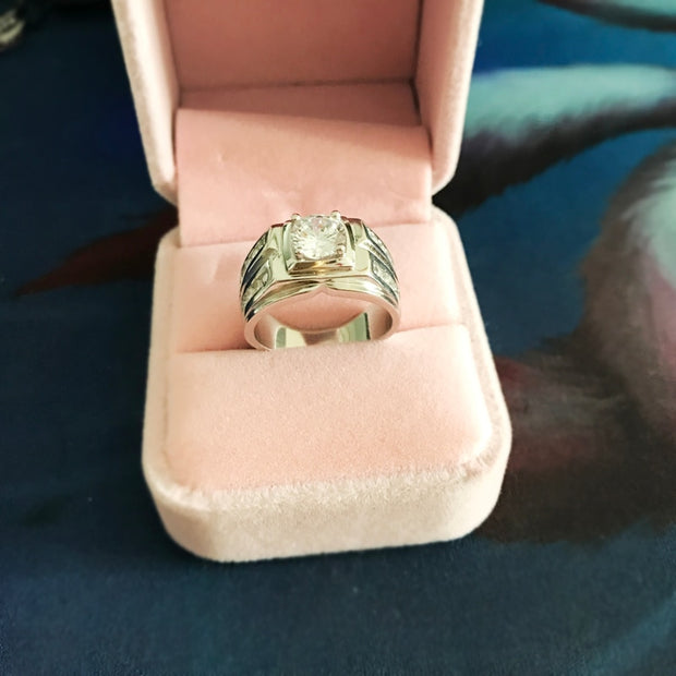 Original Solid 925 Silver Rings For Men