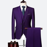 Wedding Prom Suit Green Slim Fit Tuxedo Men Formal Business Work Wear Suits