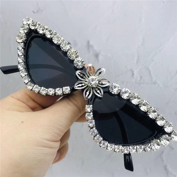 Diamond Sunglasses For Women Luxury Brand