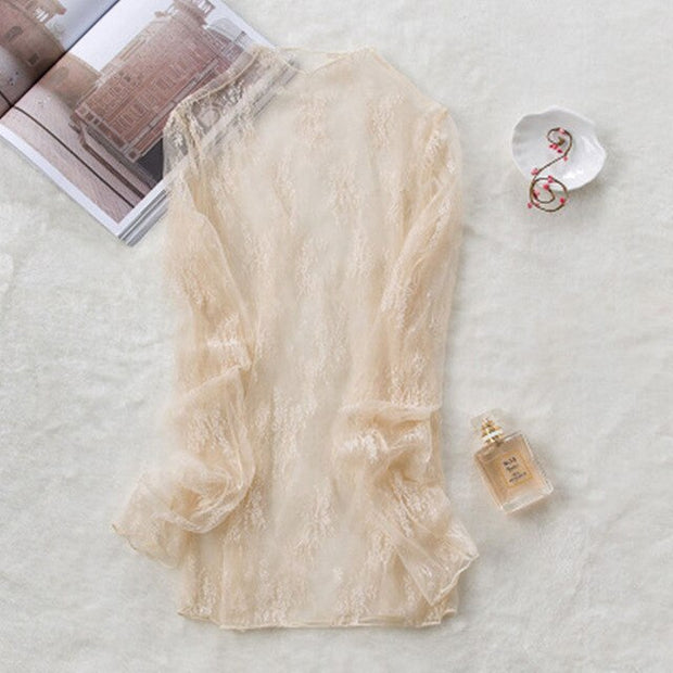 New Transparent Korean Loose Women Lace