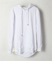 Oversized Men Hoodies Sweatshirts Cotton Casual Street Wear Clothes Long Sleeve Retro Zipper Pullover Sweatshirt