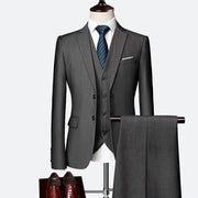 Wedding Prom Suit Green Slim Fit Tuxedo Men Formal Business Work Wear Suits