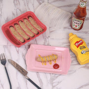 DIY Sausage Making Mold Silicone Burger Hot Dog Maker Mould With 6 Cavity Patty Makers Microwave Oven Safe New Kitchen Gadgets