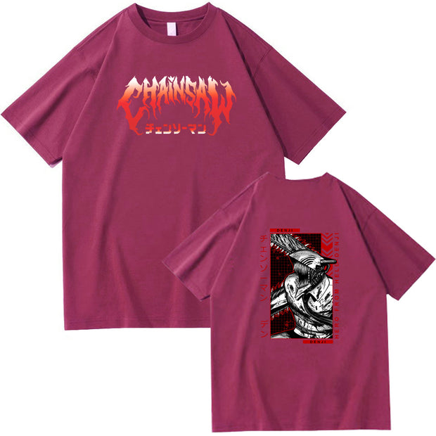 Chain Saw Man Short Sleeve
