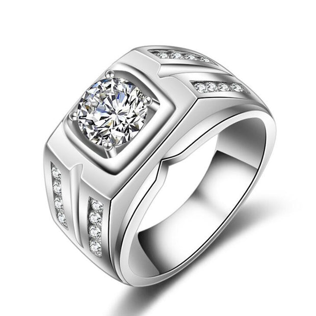 Original Solid 925 Silver Rings For Men