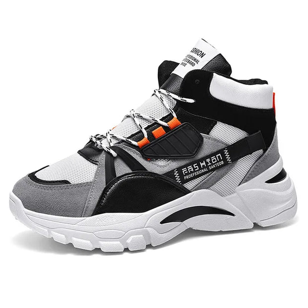 Men Warm Trend Casual Men High Top Shoes