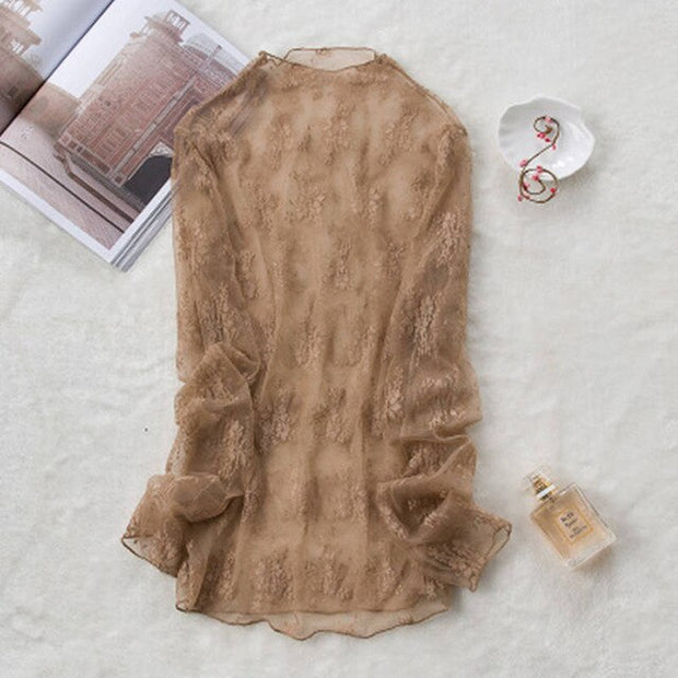 New Transparent Korean Loose Women Lace