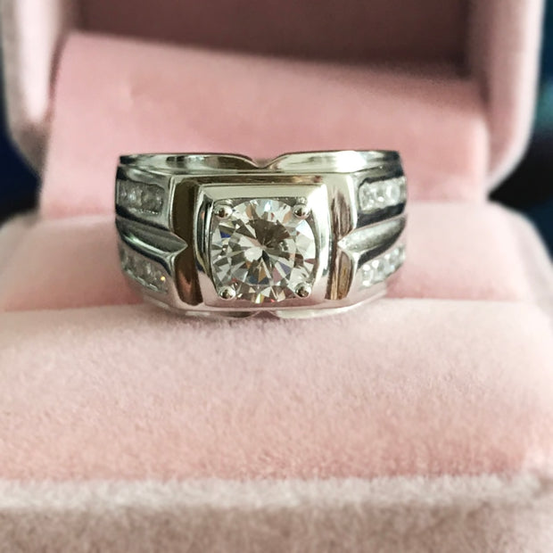 Original Solid 925 Silver Rings For Men