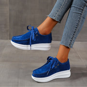Flat bottom comfortable mesh women