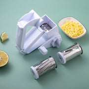 Handheld Mini Rotary Cheese Grater Shredder with Stainless Steel