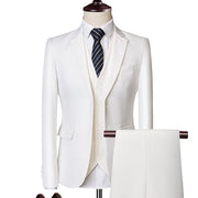 Wedding Prom Suit Green Slim Fit Tuxedo Men Formal Business Work Wear Suits
