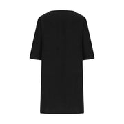 Cotton Linen Casual Summer Dress for Women Clothing Fashion Y2k Clothes Vintage Streetwear Comfortable Loose Harajuku Summer