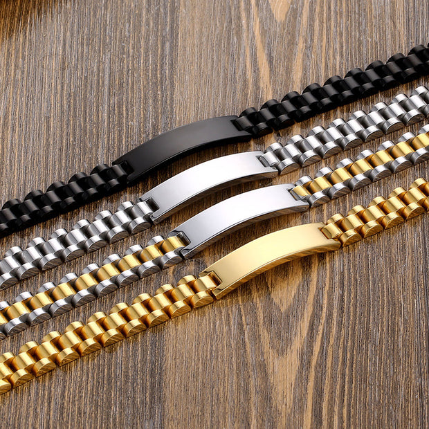 Titanium Steel Men's Bracelet Trend Jewelry