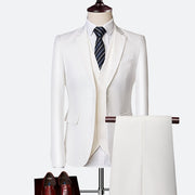 Wedding Prom Suit Green Slim Fit Tuxedo Men Formal Business Work Wear Suits