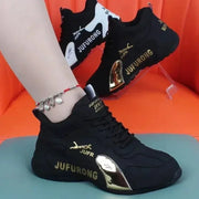 New Breathable Ladies Lace Up Sports Platform Sneakers